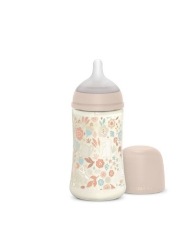 Biberon Suavinex Wonderland Liberty 270ml Flusso Medio | Silicone SX PRO
