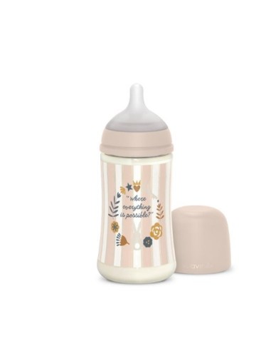 Biberon Suavinex Wonderland 270 ml Rosa Flusso Medio | Tettarella SX PRO