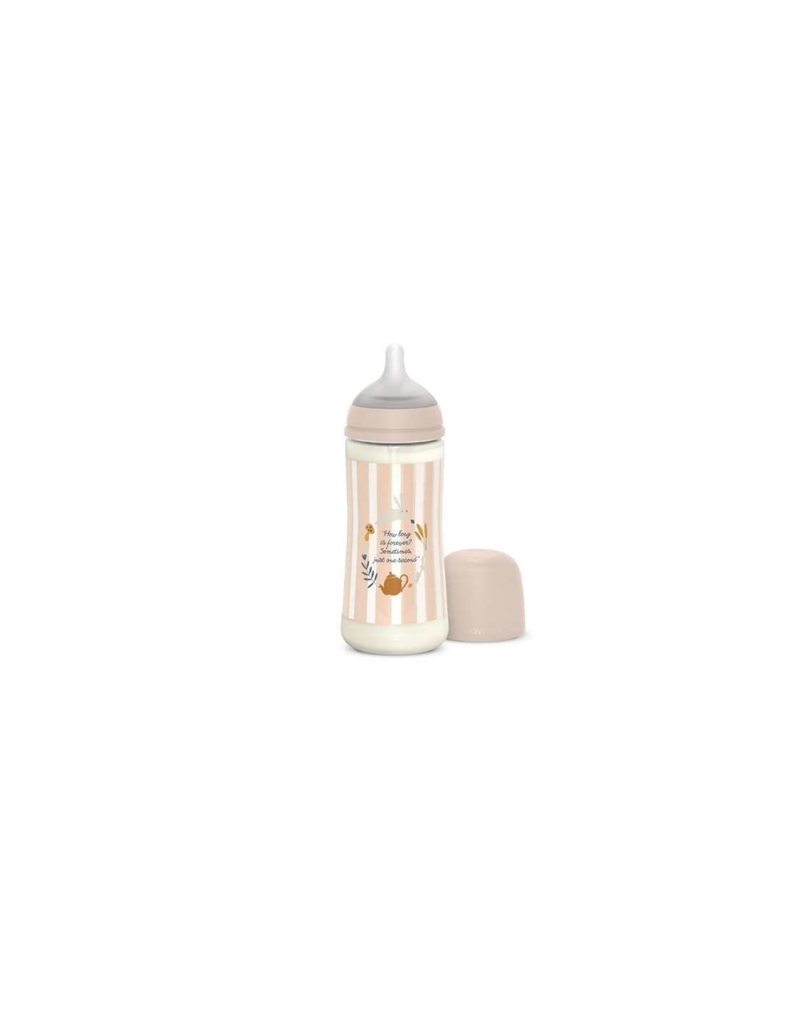 Biberon Suavinex Wonderland 360 ml Rosa +6 Mesi | Flusso Denso