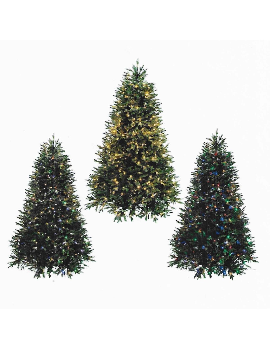 ALBERI DI NATALE: vendita online Albero di natale "Poly Ortles" da 210cm con 576LED e Telecomando in offerta