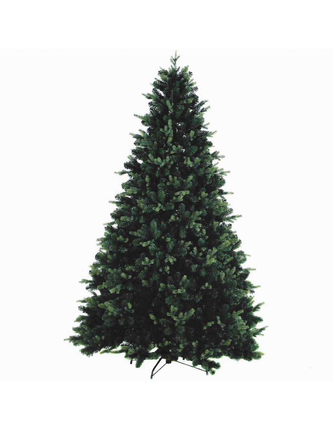 ALBERI E BASI DI NATALE: vendita online Albero di natale "Poly Stanley" altezza 240cm diametro 152cm in offerta
