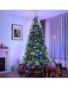 ALBERI E BASI DI NATALE: vendita online Albero di natale "Red Rock Spruce" da altezza 225cm diametro 152 cm con 3968 rami, 58...
