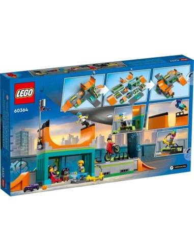 GIOCATTOLO PUBBLICIZZATO: vendita online lego CITY SKATE PARK URBANO 60364 in offerta