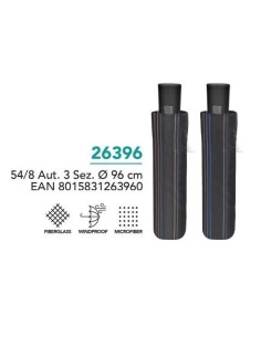 26396 OMBRELLO MINI UOMO AUTOMATICO GESSATO su Shop in Casa