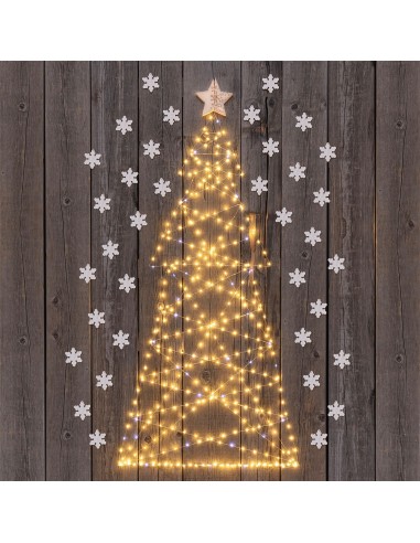 LUCI DI NATALE: vendita online Luci di Natale Catena 400 MicroLED FlashLED con Bobina, La Magia di Natale Argentea in offerta