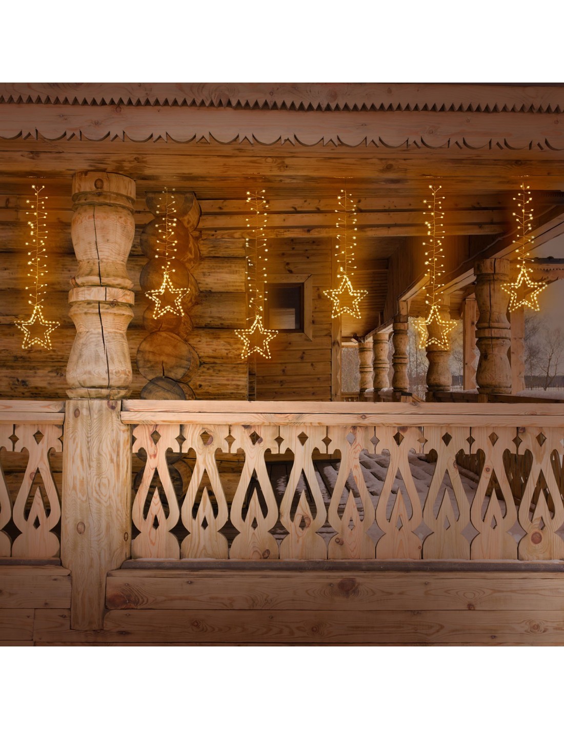 LUCI DI NATALE: vendita online Luci di Natale Ice Cluster Light: Luci Magiche con 950 MicroLED per un'Atmosfera Incantevole i...