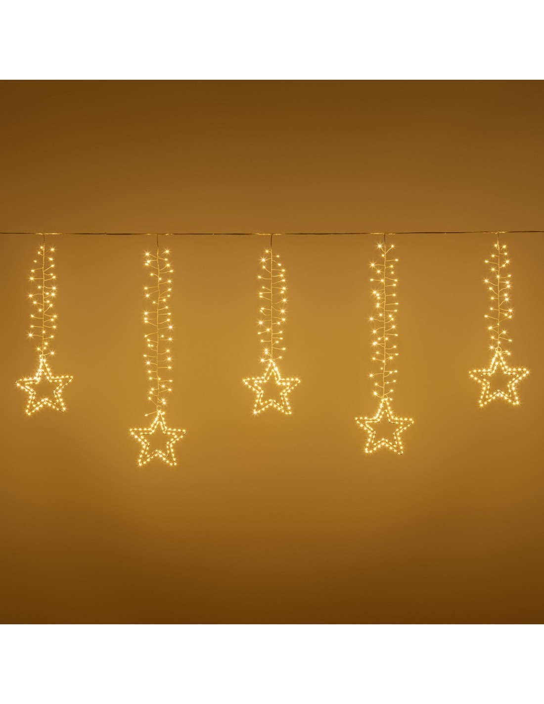LUCI DI NATALE: vendita online Luci di Natale Ice Cluster Light: Luci Magiche con 950 MicroLED per un'Atmosfera Incantevole i...