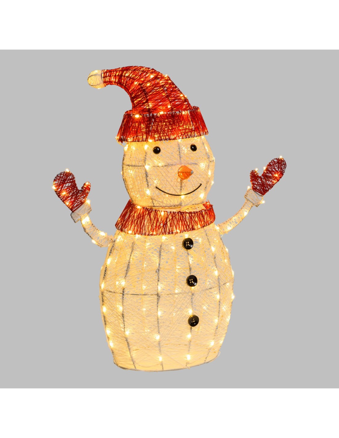 Pupazzo di Neve 3D H75cm Dual LED WW+W | Shop in Casa