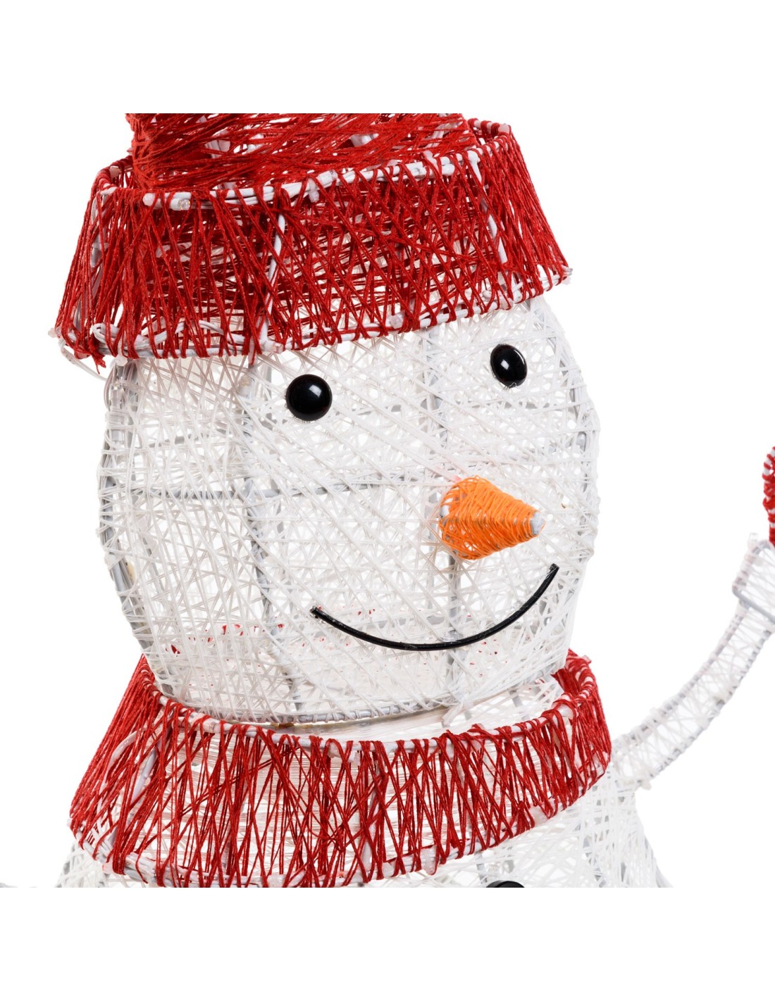 Pupazzo di Neve 3D H75cm Dual LED WW+W | Shop in Casa