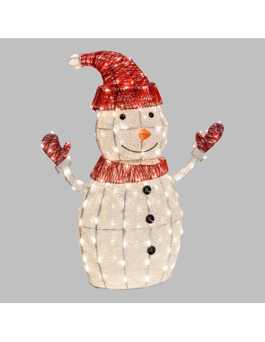 Pupazzo di Neve 3D H75cm Dual LED WW+W | Shop in Casa