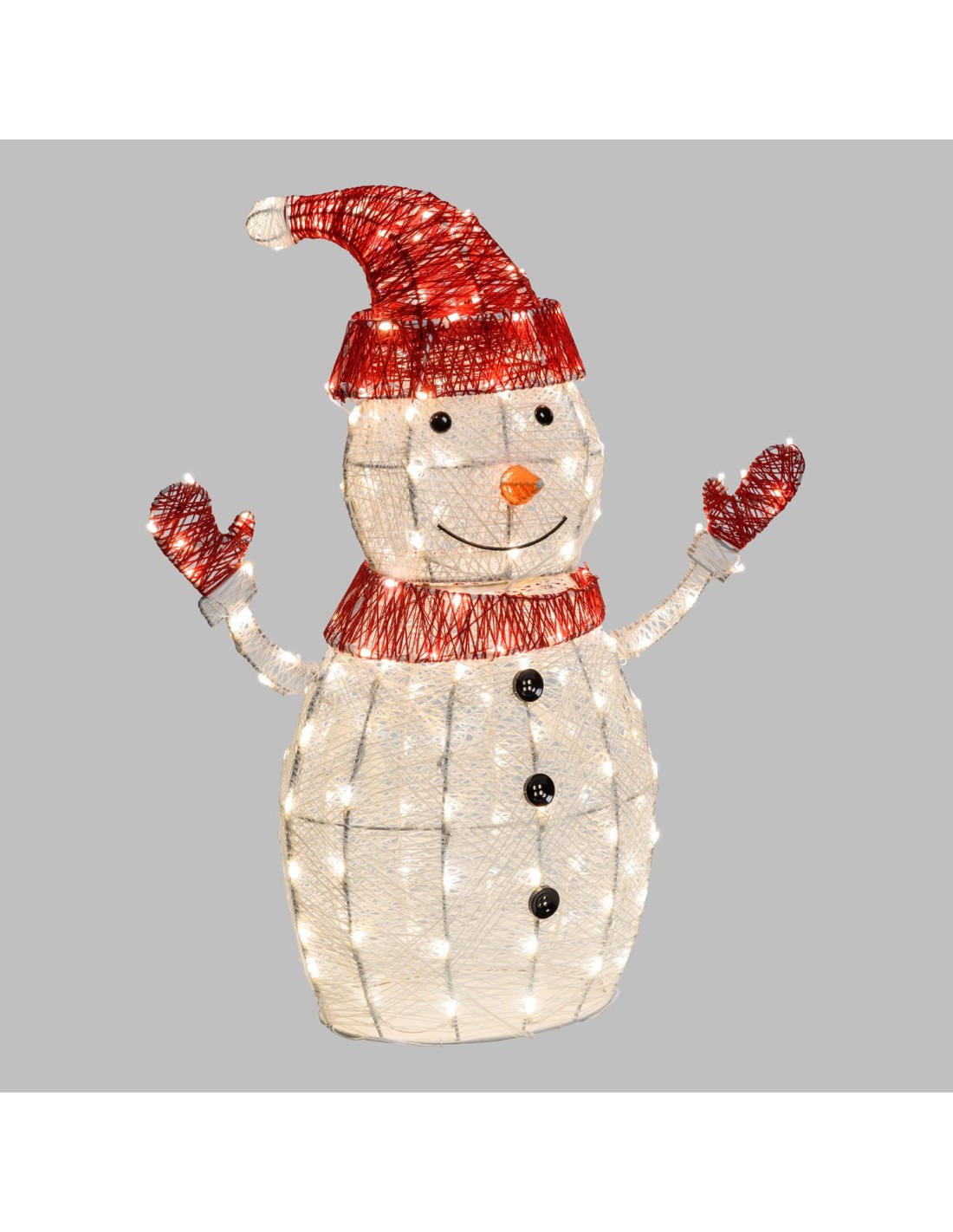Pupazzo di Neve 3D H75cm Dual LED WW+W | Shop in Casa