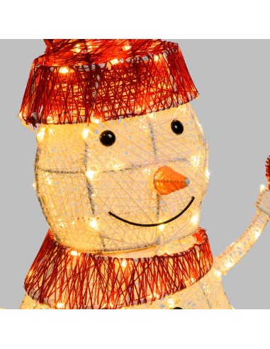 Pupazzo di Neve 3D H75cm Dual LED WW+W | Shop in Casa