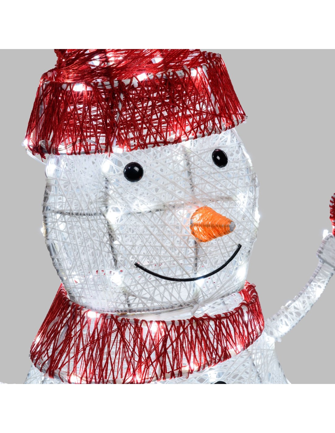 Pupazzo di Neve 3D H75cm Dual LED WW+W | Shop in Casa