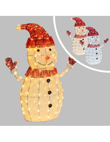 Pupazzo di Neve 3D H75cm Dual LED WW+W | Shop in Casa