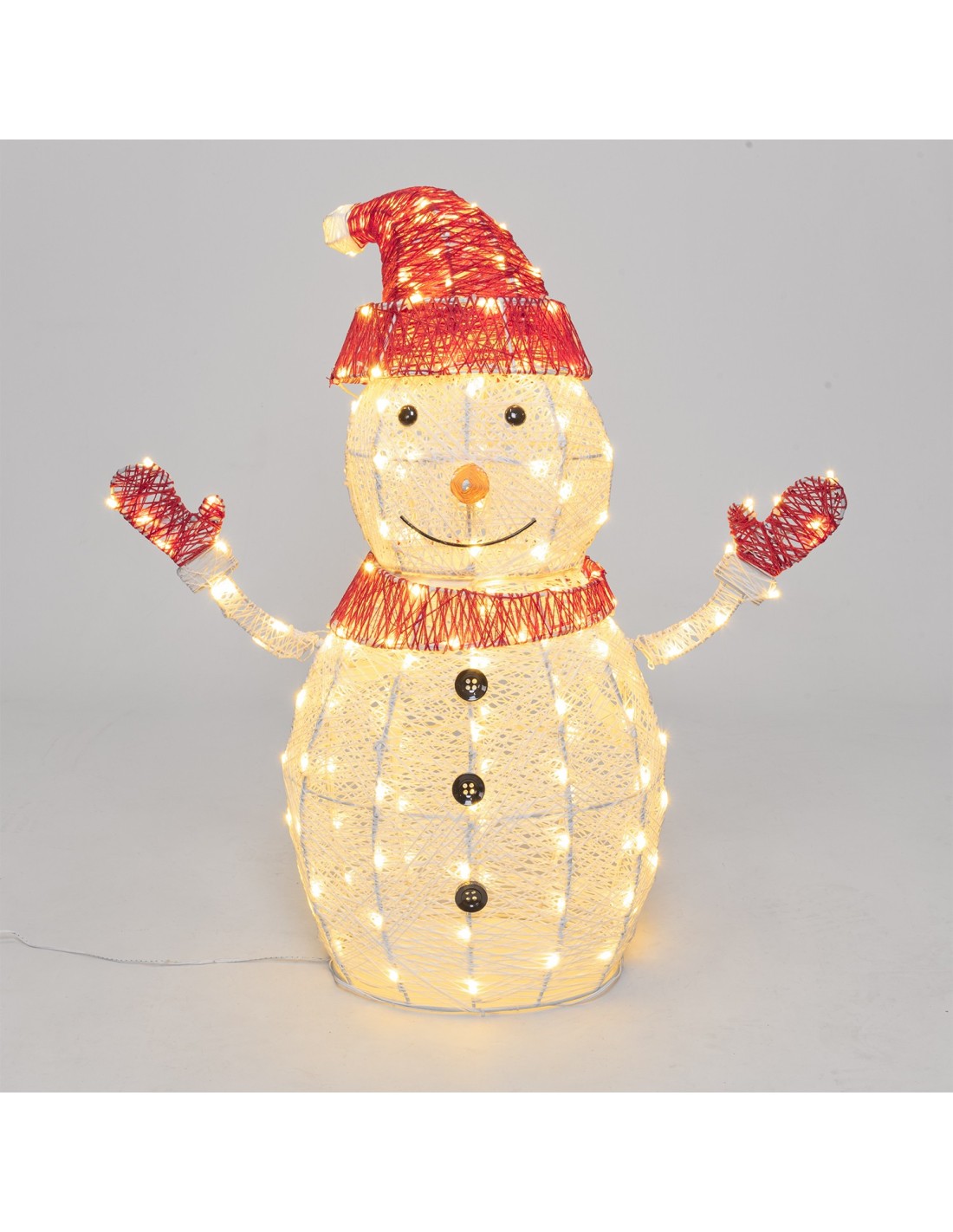 Pupazzo di Neve 3D H75cm Dual LED WW+W | Shop in Casa