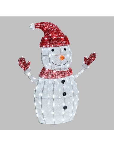 LUCI DI NATALE: vendita online Pupazzo di Neve di Natale: La Magia di Natale con Illuminazione Personalizzabile in offerta