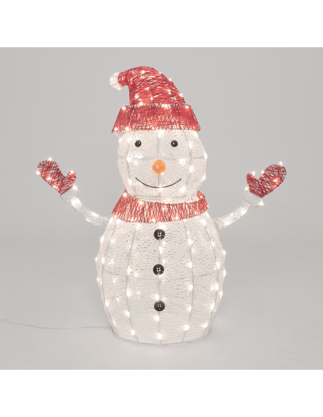 LUCI DI NATALE: vendita online Pupazzo di Neve di Natale: La Magia di Natale con Illuminazione Personalizzabile in offerta