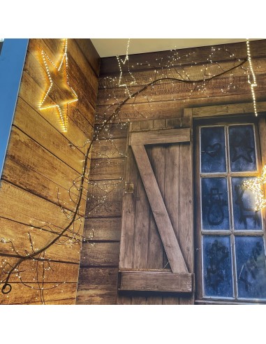 LUCI DI NATALE: vendita online Ramo di Natale Climber Marrone: La Magia di Natale con 504 MicroLED in offerta