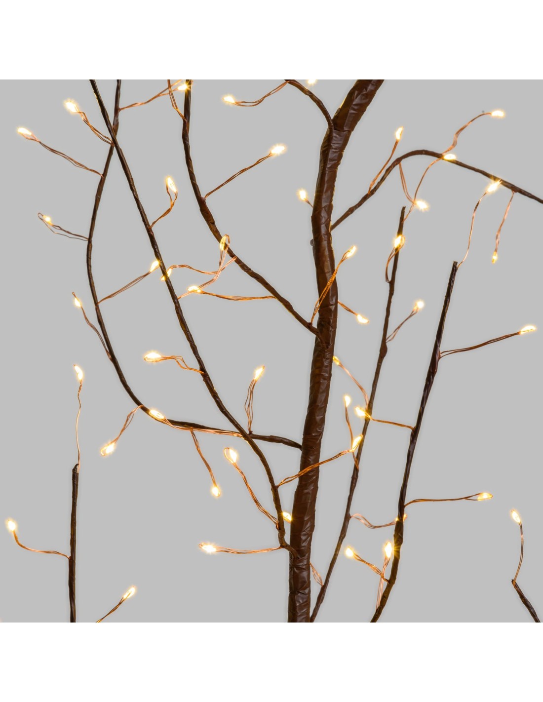 LUCI DI NATALE: vendita online Ramo di Natale Climber Marrone: La Magia di Natale con 504 MicroLED in offerta