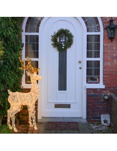 LUCI DI NATALE: vendita online Renna di Natale 3D H125cm: La Magia di Natale con 240 LED in offerta 2