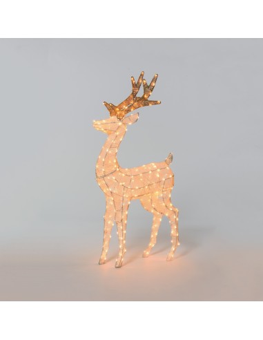 Renna 3D H125cm 240 LED Serie LHC | Shop in Casa