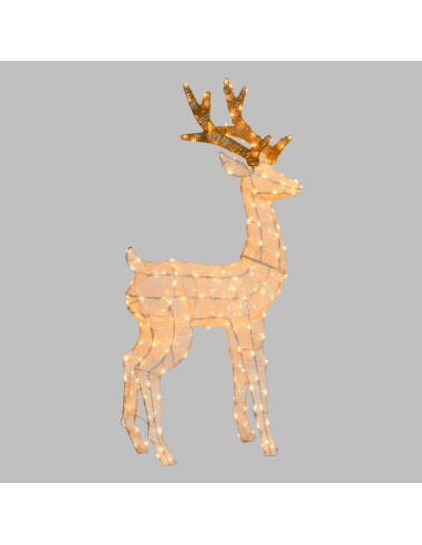 Renna 3D H125cm 240 LED Serie LHC | Shop in Casa