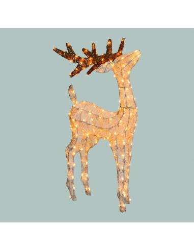Renna 3D H95cm 200 LED Serie LHC | Shop in Casa