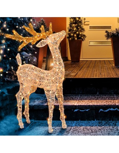 Renna 3D H95cm 200 LED Serie LHC | Shop in Casa