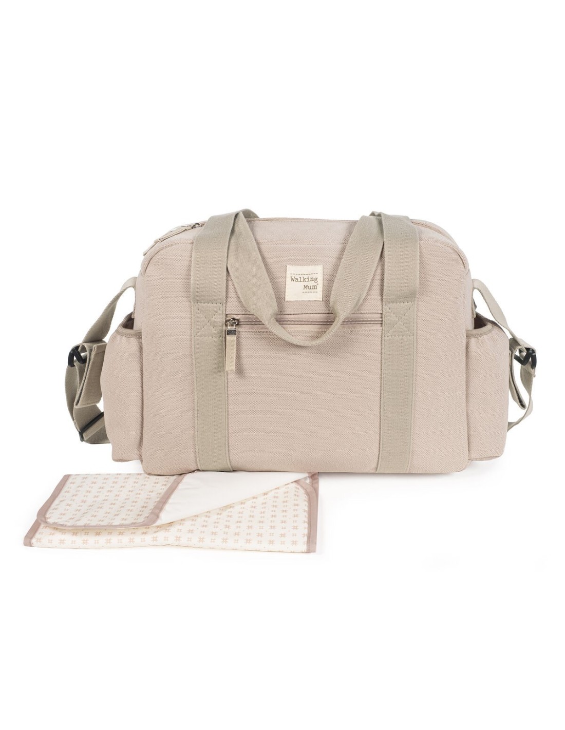 PRIMA INFANZIA: vendita online Borsa Fasciatoio Eco Mum Apricot - Walking Mum in offerta
