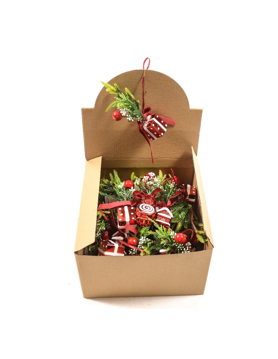 SFERE E PENDAGLI: vendita online Pendente in Plastica 16X5CM Assortito - Decorazioni Natalizie Versatili in offerta