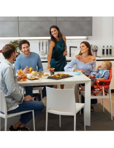 SEGGIOLONI GIRELLI ECC: vendita online RIALZO SEDIA P/SNACK POPPY RED in offerta 2