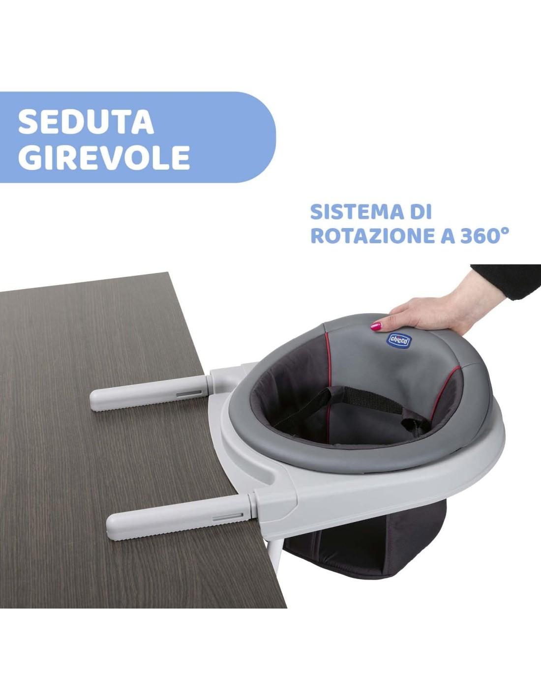 PRIMA INFANZIA: vendita online Chicco Seggiolino da Tavolo 360: Comfort e Praticità per la Pappa in offerta