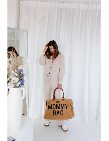 PRIMA INFANZIA: vendita online Borsa Mommy Bag CHILDHOME in Teddy Brown in offerta