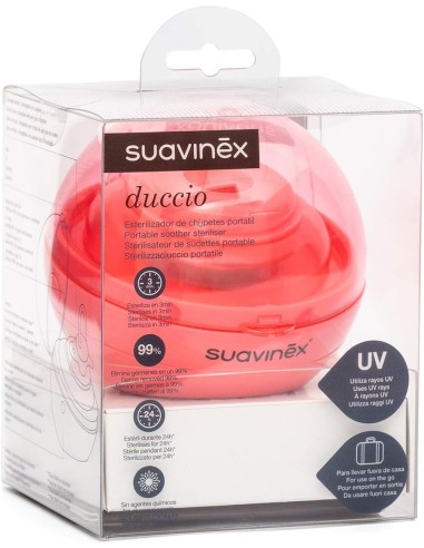 Suavinex DUCCIO - Sterilizzatore Portatile per Succhietti a Luce UV | Shopincasa.it