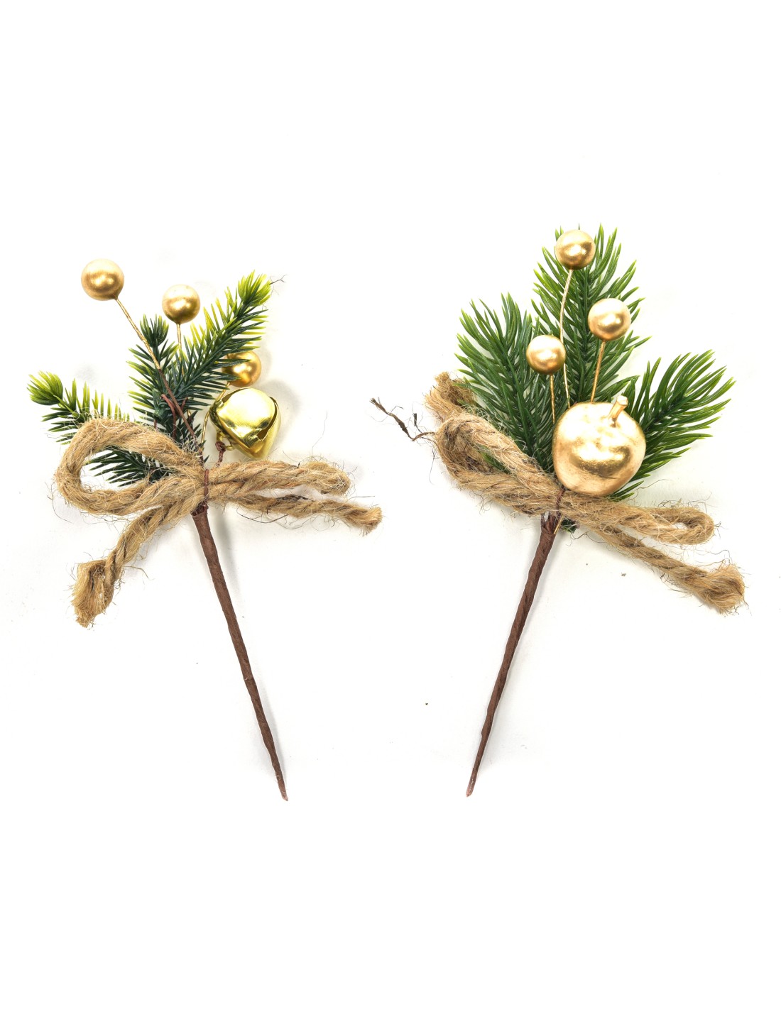 PICK: vendita online Pick di Natale Campanella Dorata 15CM - La Magia di Natale suona a casa tua in offerta