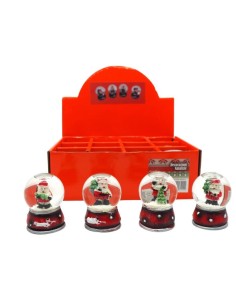 OGGETTISTICA NATALE: vendita online Palla di neve di Natale 6x4,2cm assortito - La magia di Natale a casa tua in offerta