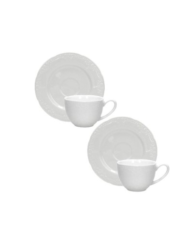 Brandani Set 2 Tazzine Caffè Ricordi New Bone China | shopincasa.it