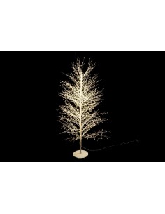 LUCI DI NATALE: vendita online Albero Microled Bianco H210 cm 2400 LED Bianco Caldo di Natale - La Magia di Natale a casa tua...