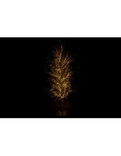 LUCI DI NATALE: vendita online Albero Microled Nero H210 cm 1500 LED Bianco Caldo di Natale - La Magia di Natale a casa tua i...