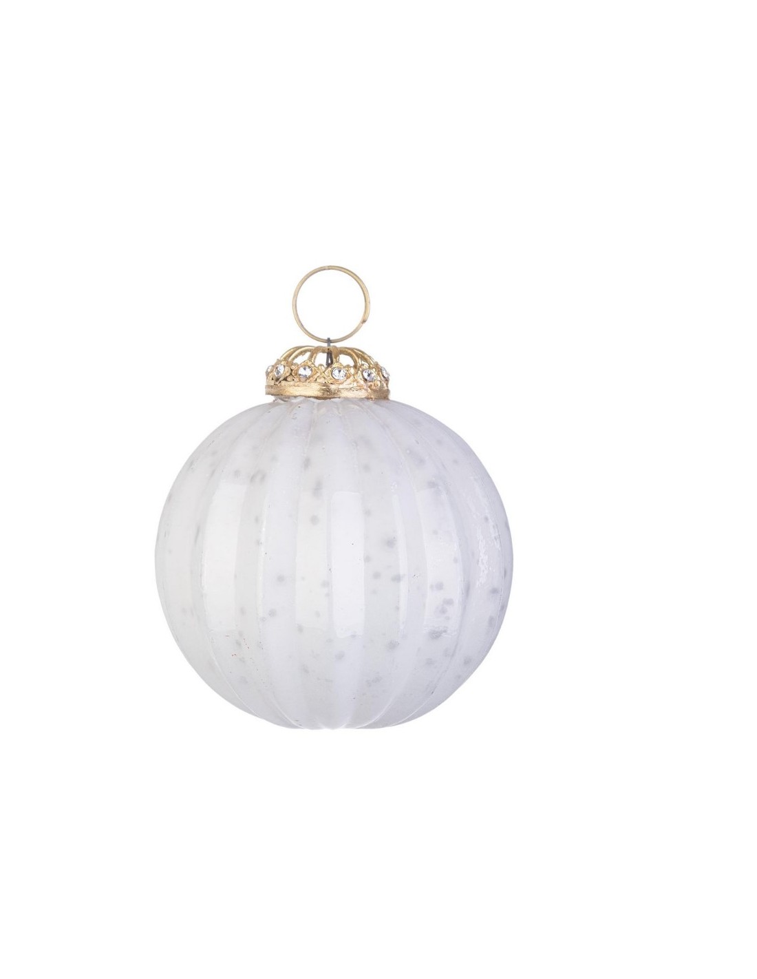 SFERA 0973981 VETRO 10CM GALLANT BIANCO LUCIDO