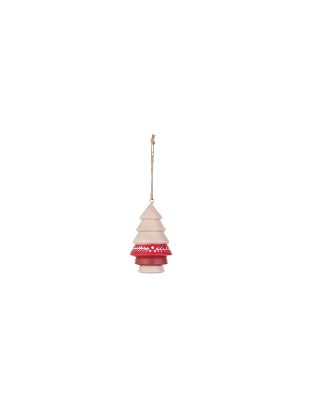 PENDENTE 0974842 YOSHIEL PINO H17CM NATURALE/ROSSO