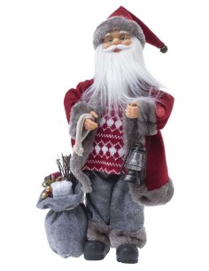 BABBO NATALE 061374 ROSSO CON DONI 45CM MUSICA/MOVIMENTO