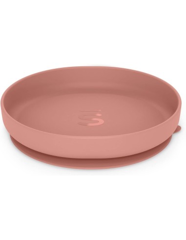 Set Stoviglie in Silicone per Bambini Suavinex - Ciotola, Piatto, Tazza e Cucchiaio Rosa | shopincasa.it