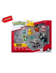 POKEMON PK070400 SET 8 PERSONAGGI SERIE4