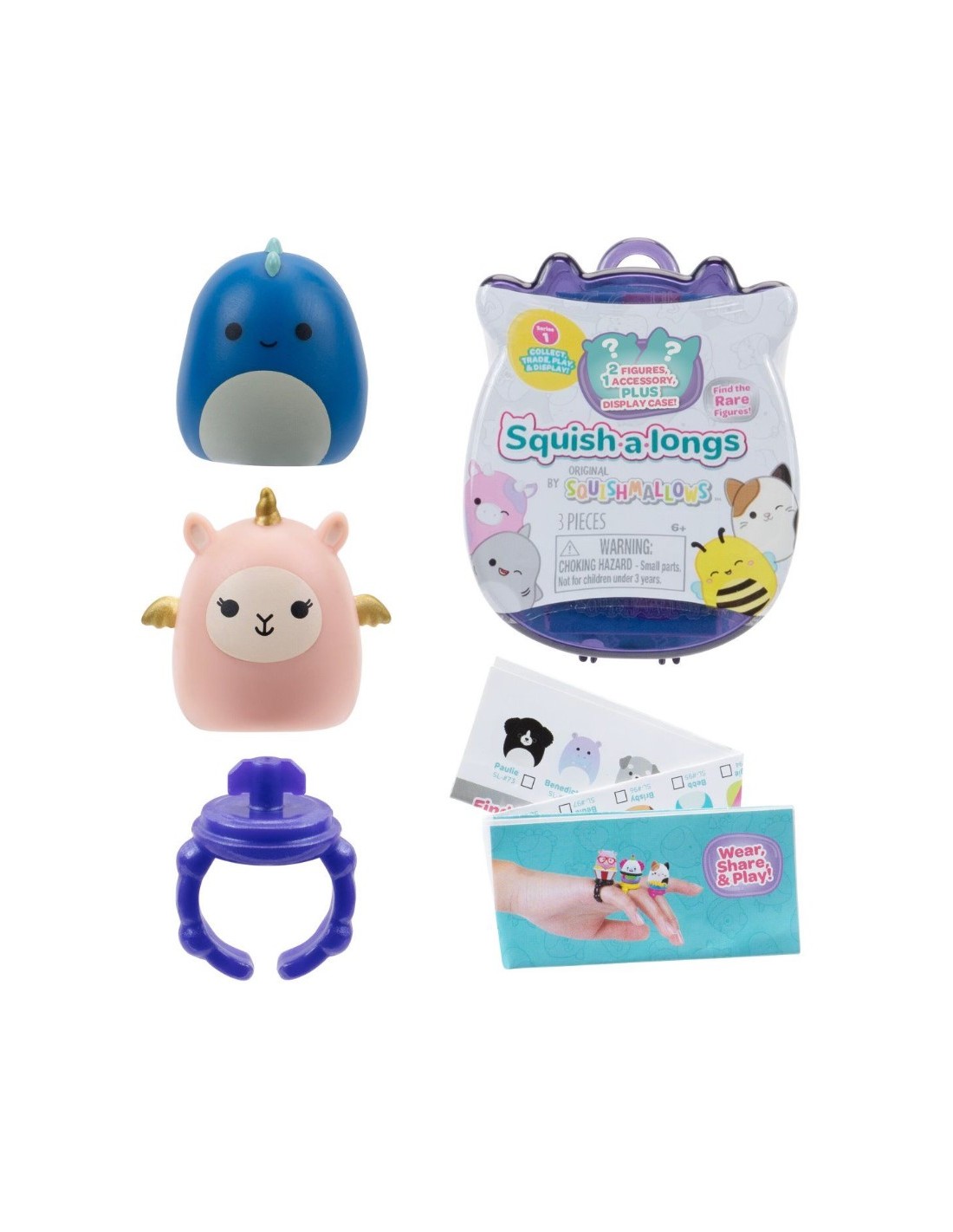 SQUISHALONG SQAL0100 SET 2 PERSONAGGI ASSORTITO
