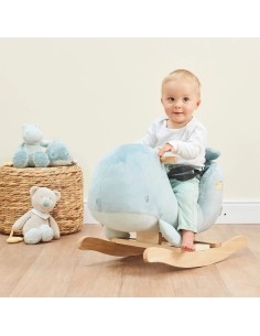 Nattou Dondolo Balena Sally: Giocattolo Sicuro per Bambini