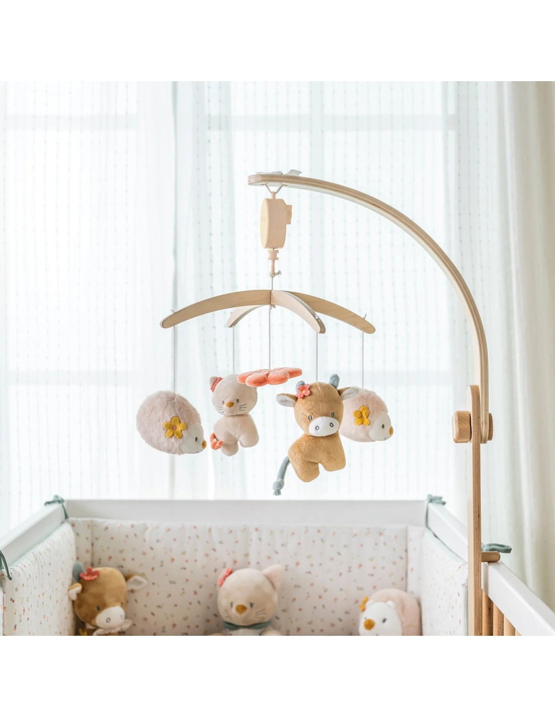 PRIMA INFANZIA: vendita online Giostrina Sonora in Legno Collezione Mila, Lana & Zoe in offerta