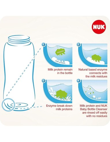 NUK Baby Detergente per Biberon 500 ml | Pulizia Sicura e Delicata