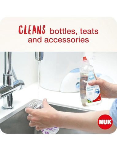 NUK Baby Detergente per Biberon 500 ml | Pulizia Sicura e Delicata