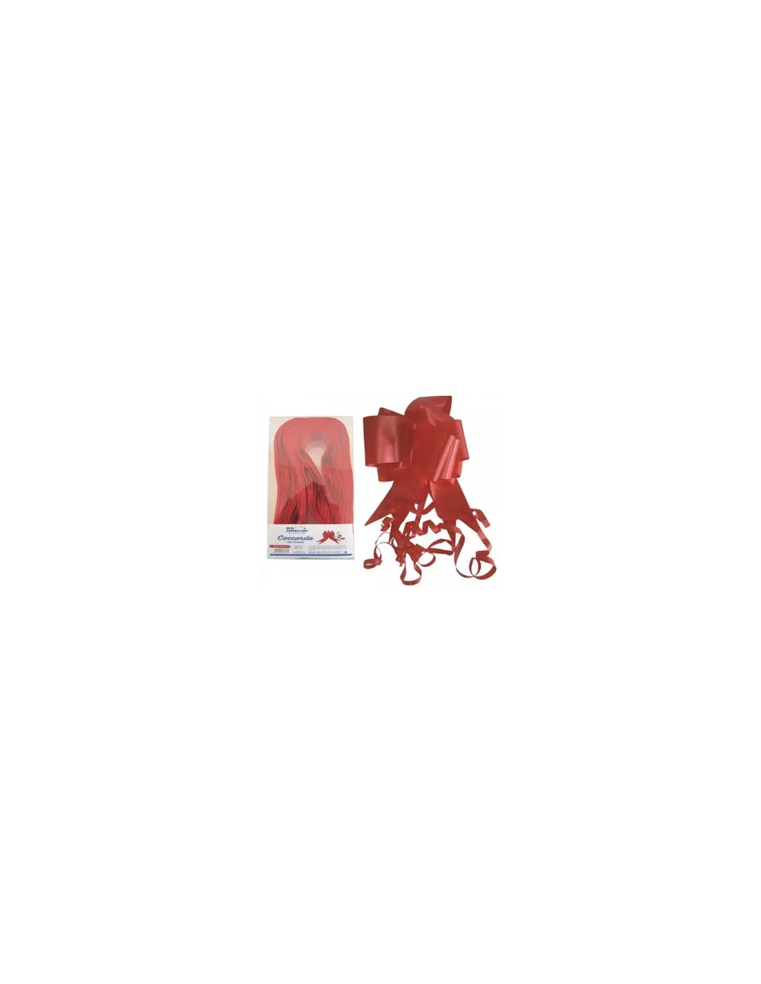 CONF 25 COCCARDE 13827 ROSSO 5X150CM